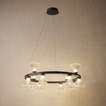 Yiosi Series Glass Pendant Light Style F - 33" (Dia 830mm)