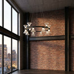 Yiosi Series Glass Pendant Light Style F - scene-2