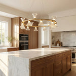 Yiosi Series Glass Pendant Light Style G - scene-2
