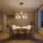 Yiosi Series Glass Pendant Light Style H - scene-1