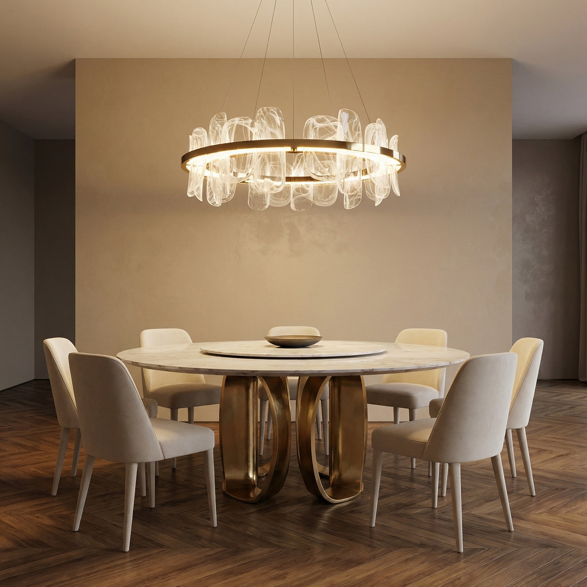 Yiosi Series Glass Pendant Light Style I - scene-1