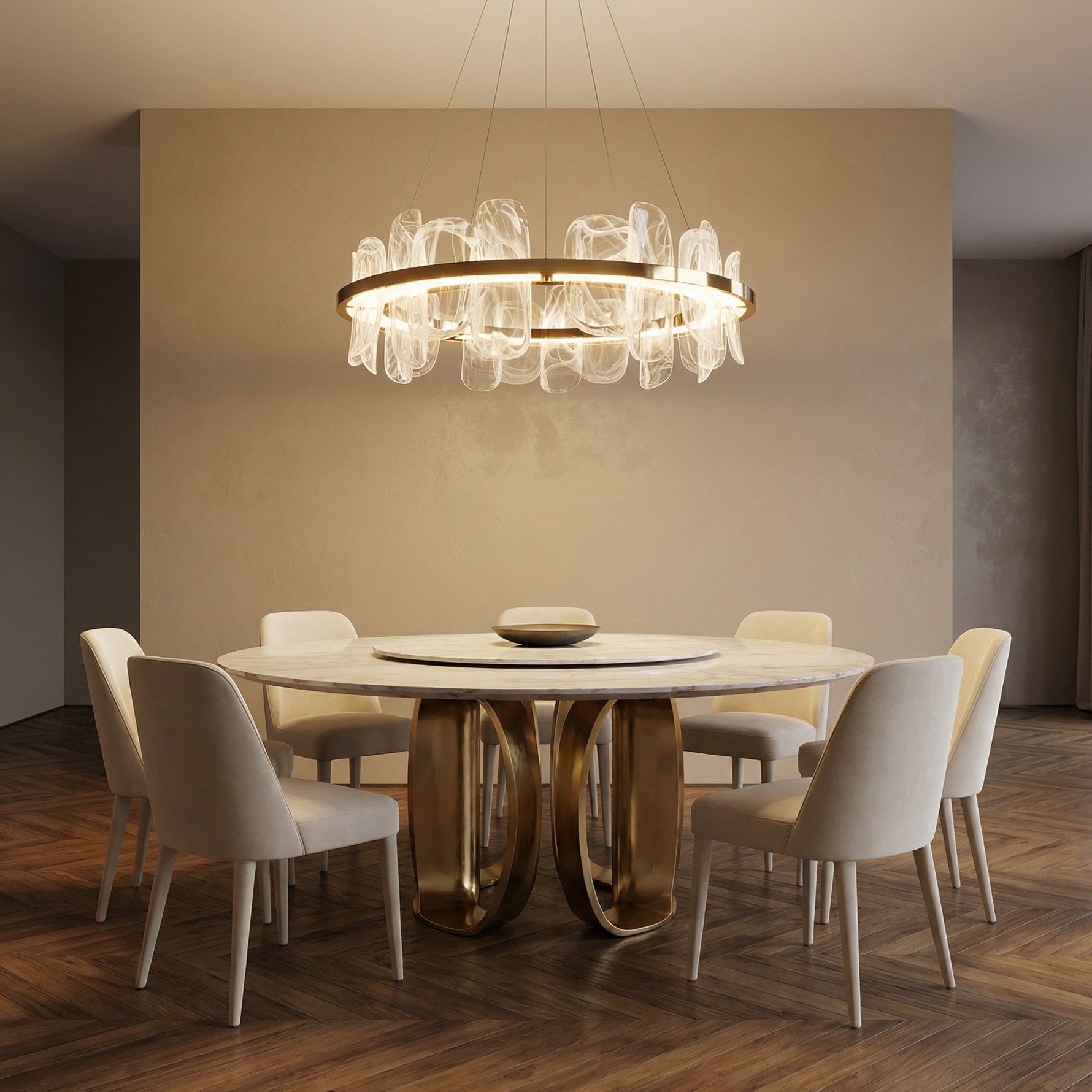Yiosi Series Glass Pendant Light Style I - scene-1
