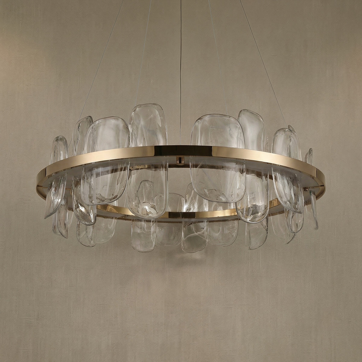 Yiosi Series Glass Pendant Light Style I - dark