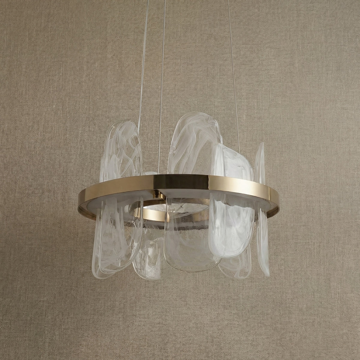 Yiosi Series Glass Pendant Light Style I - dark
