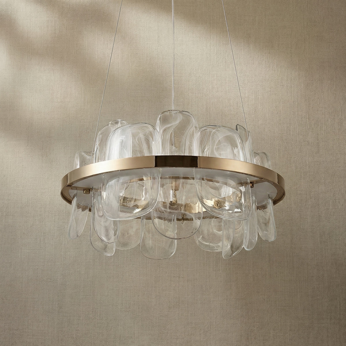Yiosi Series Glass Pendant Light Style I - dark