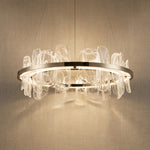 Yiosi Series Glass Pendant Light Style I - 35" (Dia 880mm)