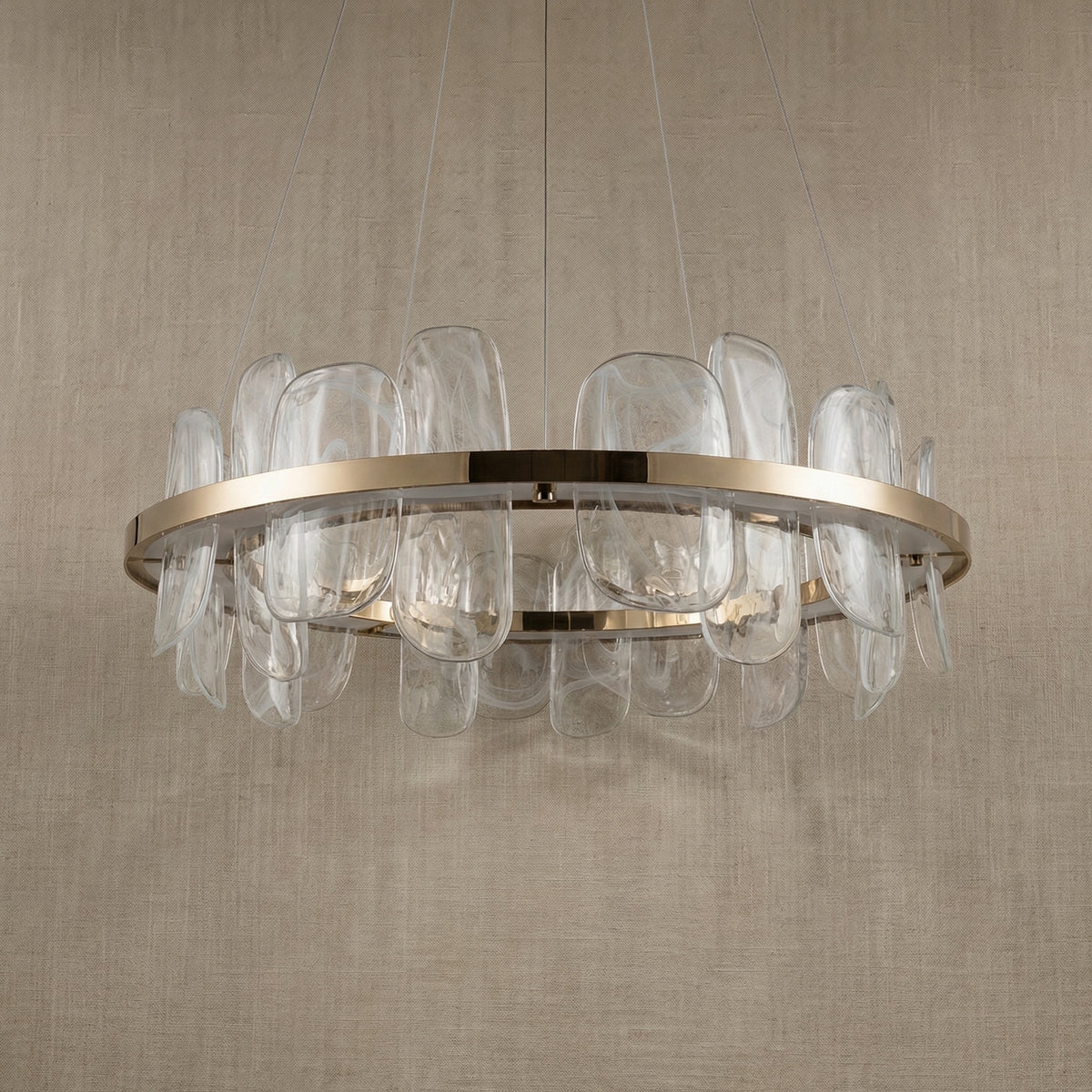 Yiosi Series Glass Pendant Light Style I - dark