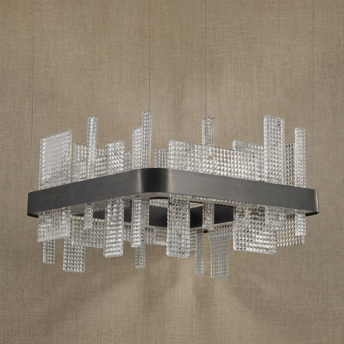 Yiosi Series Glass Pendant Light Style L - dark