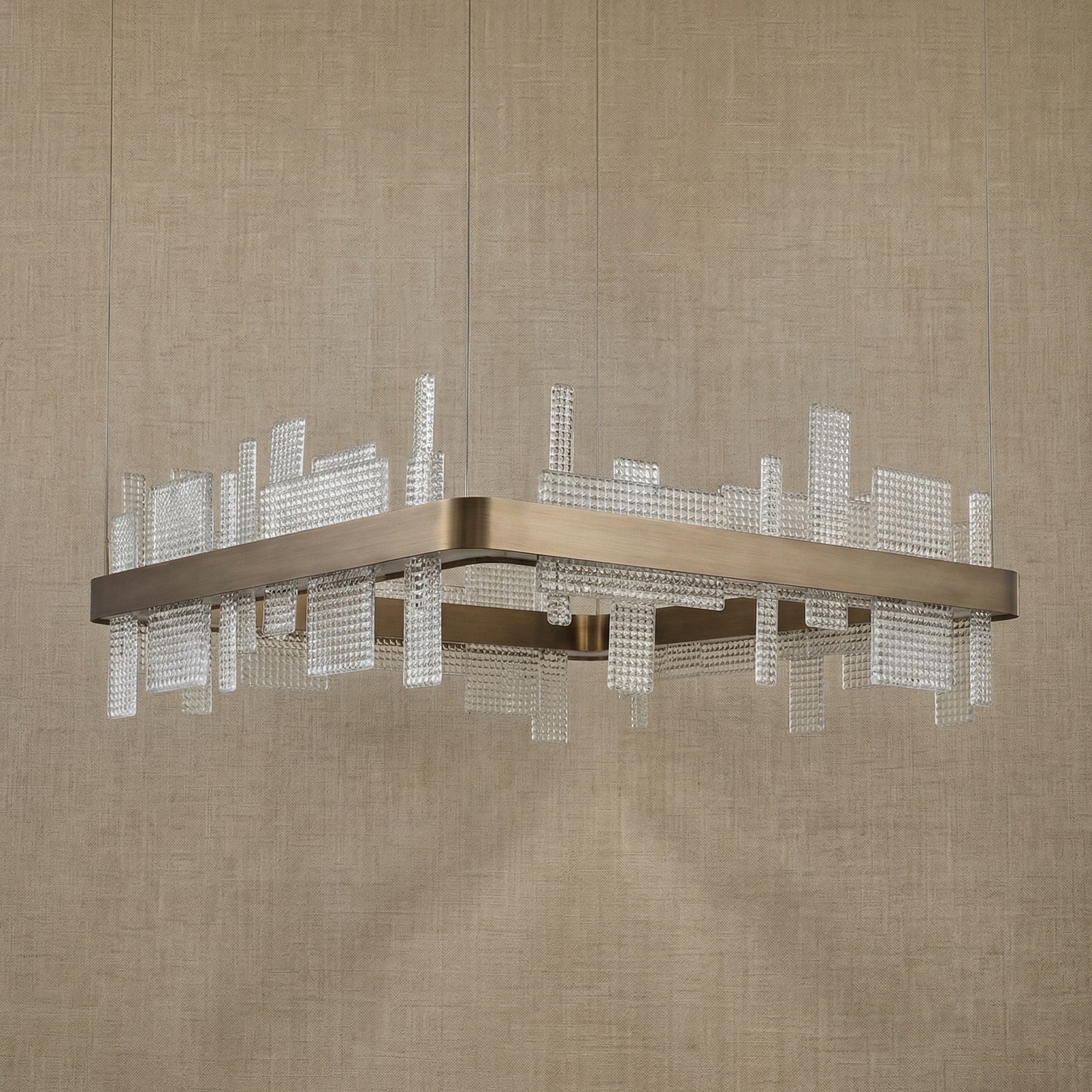 Yiosi Series Glass Pendant Light Style M - dark