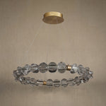 Yiosi Series Glass Pendant Light Style N - dark