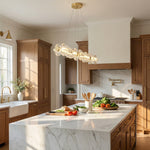 Yiosi Series Glass Pendant Light Style N - scene-2