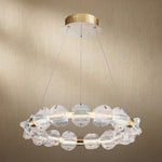 Yiosi Series Glass Pendant Light Style N - 27" (Dia 690mm)
