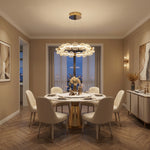 Yiosi Series Glass Pendant Light Style N - scene-1