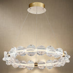 Yiosi Series Glass Pendant Light Style N - 31" (Dia 790mm)