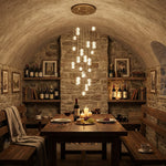 Yiosi Series Glass Pendant Light Style N - scene-3