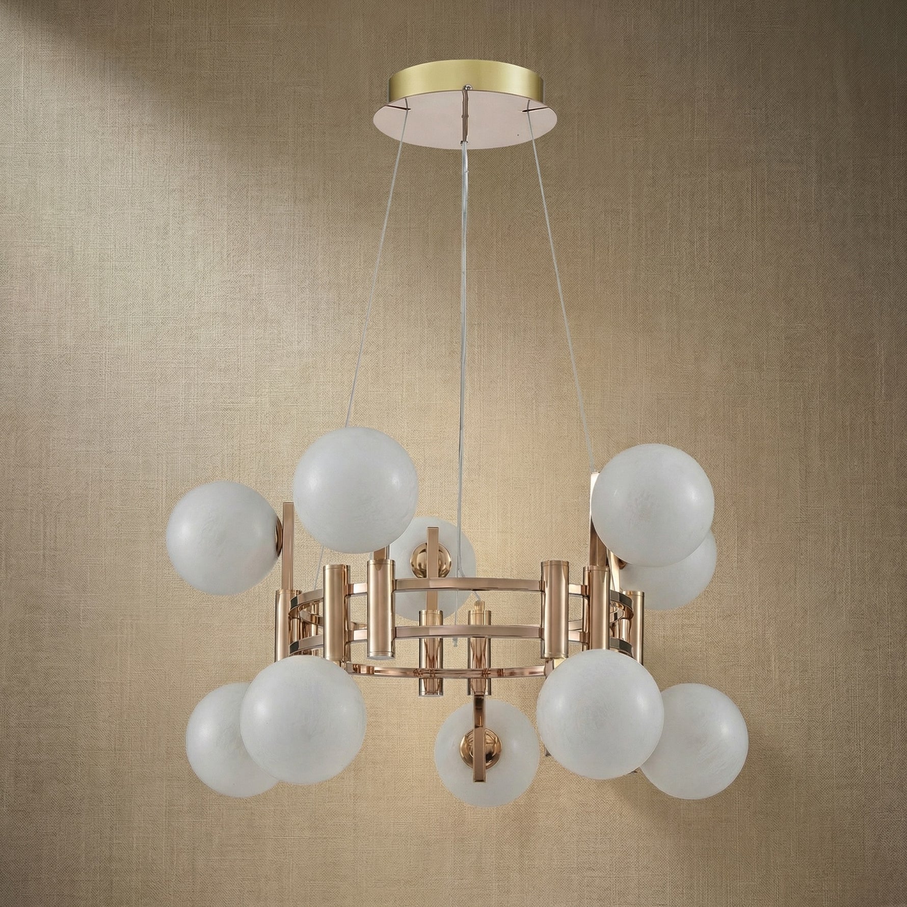 Yiosi Series Glass Pendant Light Style O - dark