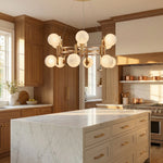 Yiosi Series Glass Pendant Light Style P - scene-2