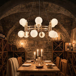 Yiosi Series Glass Pendant Light Style P - scene-3