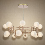 Yiosi Series Glass Pendant Light Style Q - 39" (Dia 1000mm)