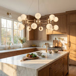 Yiosi Series Glass Pendant Light Style Q - scene-2