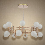 Yiosi Series Glass Pendant Light Style Q - dark