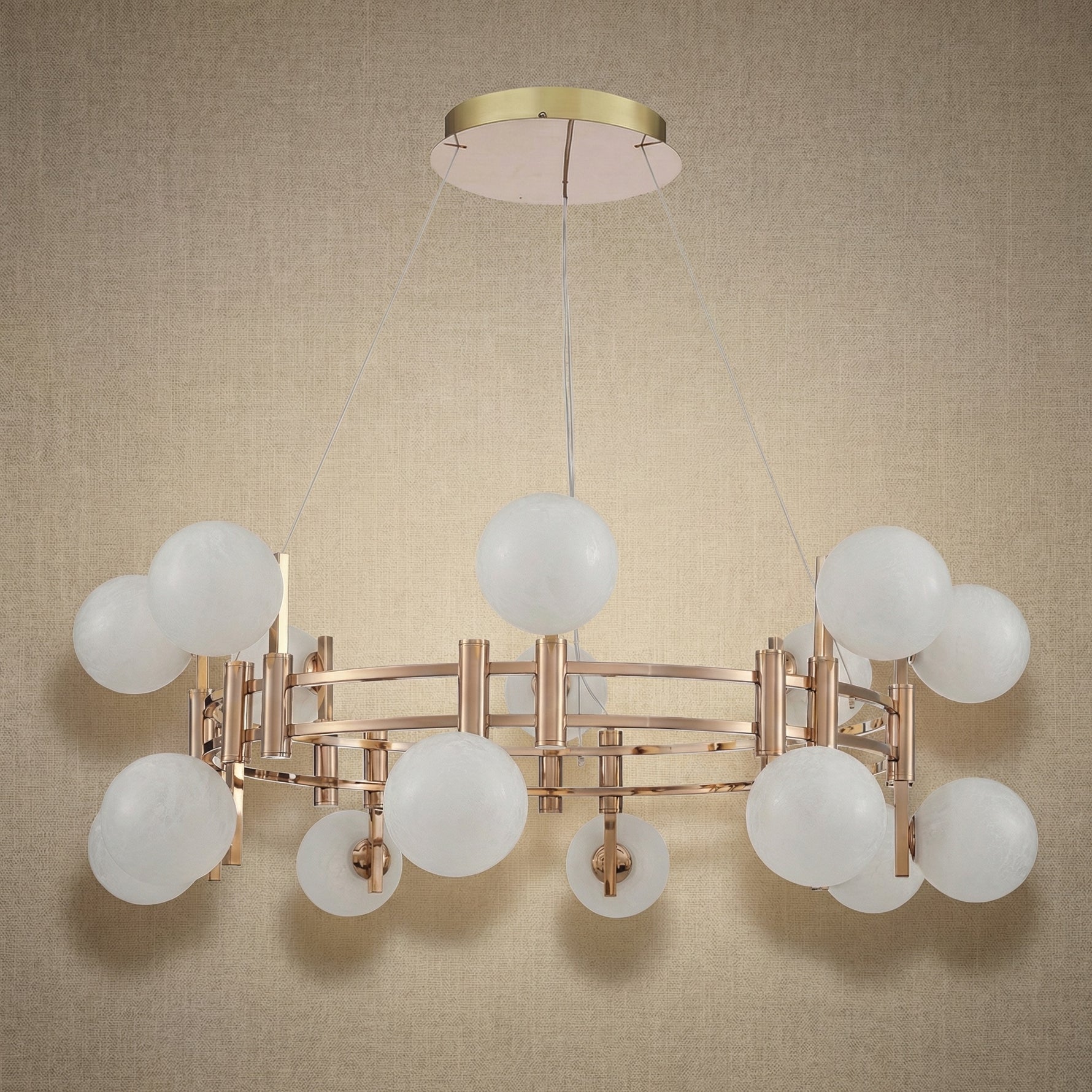 Yiosi Series Glass Pendant Light Style Q - dark