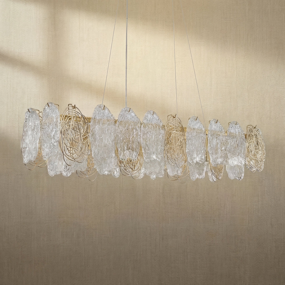 Yiosi Series Glass Pendant Light Style R - dark