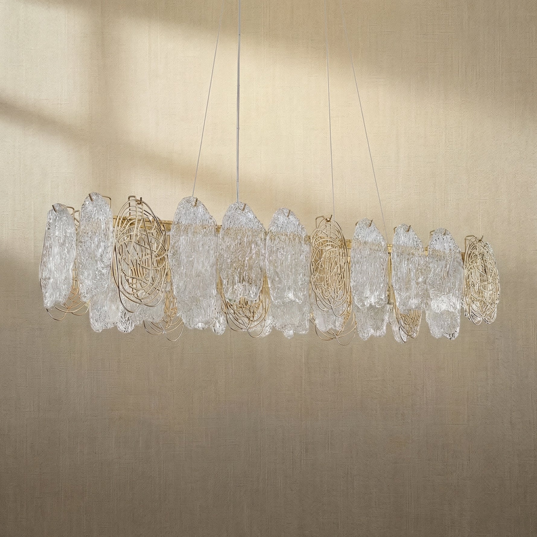 Yiosi Series Glass Pendant Light Style R - dark