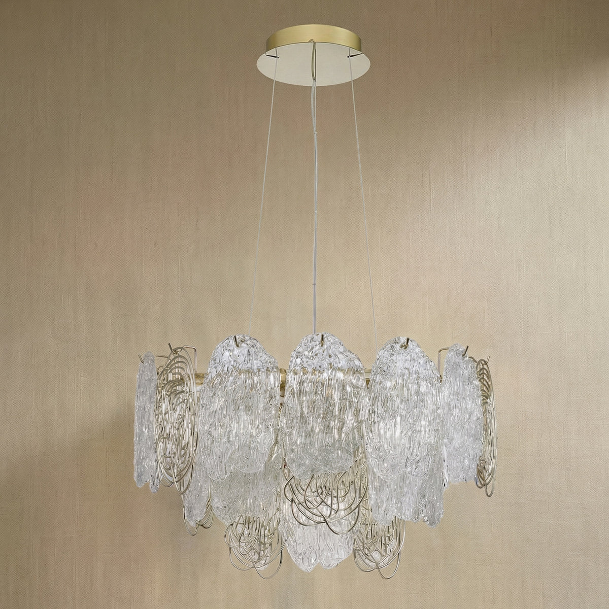 Yiosi Series Glass Pendant Light Style R - dark