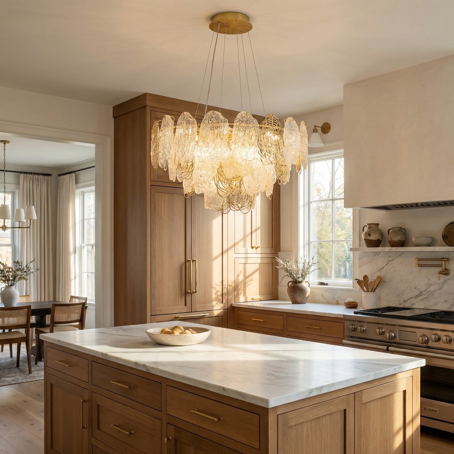 Yiosi Series Glass Pendant Light Style R - scene-2