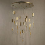 Yiosi Series Glass Pendant Light Style W - dark