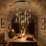 Yiosi Series Glass Pendant Light Style W - scene-3