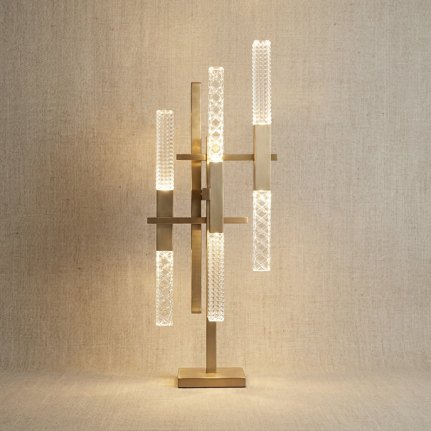 Yiosi Series Glass Table Lamp 12" - 12" Linear (L315mm)