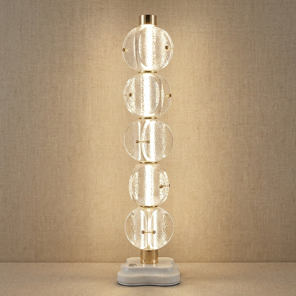 Yiosi Series Glass Table Lamp 7" - 7" (Dia 180mm)