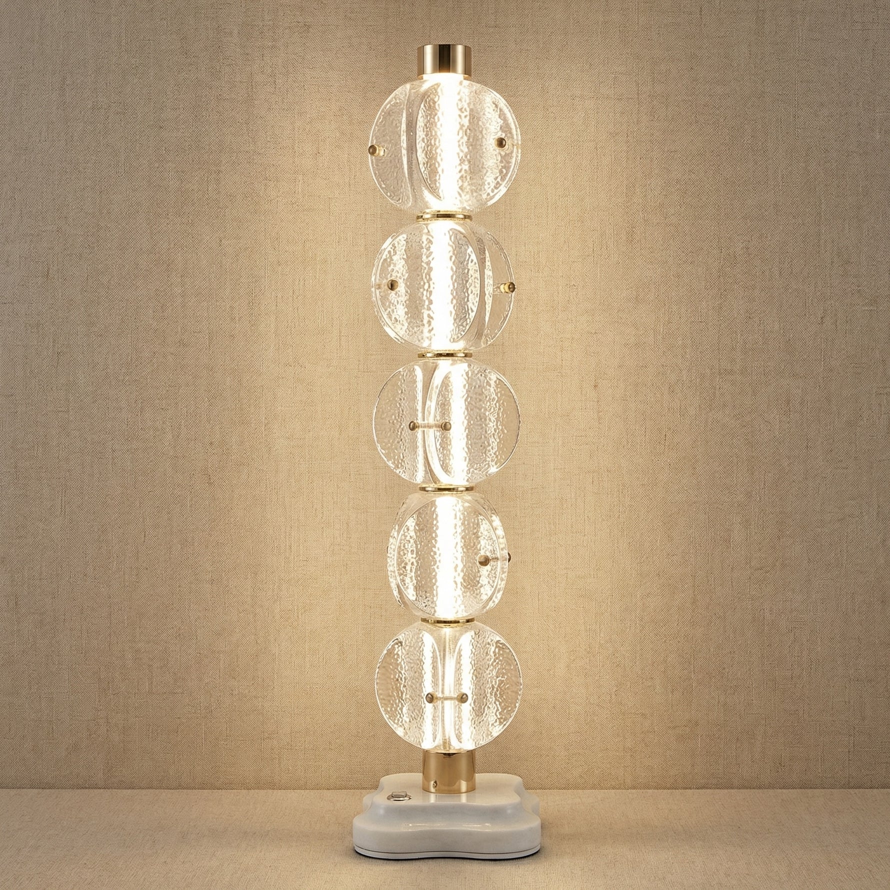 Yiosi Series Glass Table Lamp 7" - 7" (Dia 180mm)