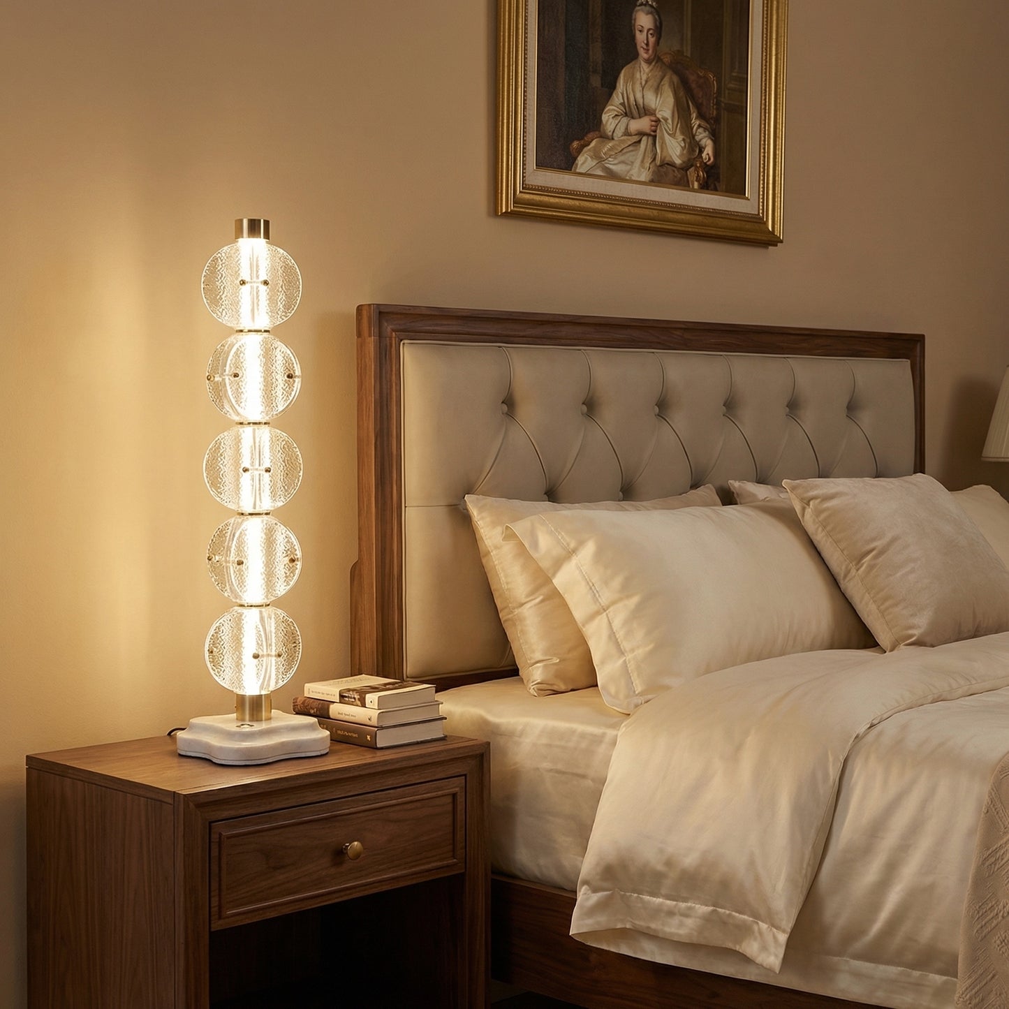 Yiosi Series Glass Table Lamp 7" - scene-1