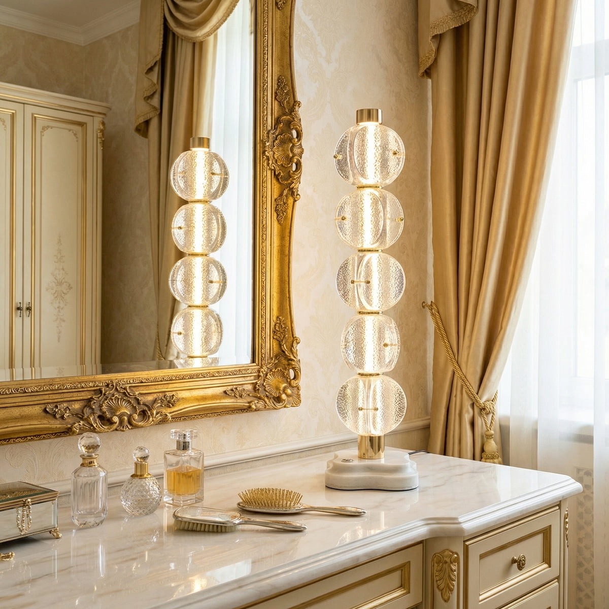 Yiosi Series Glass Table Lamp 7" - scene-2