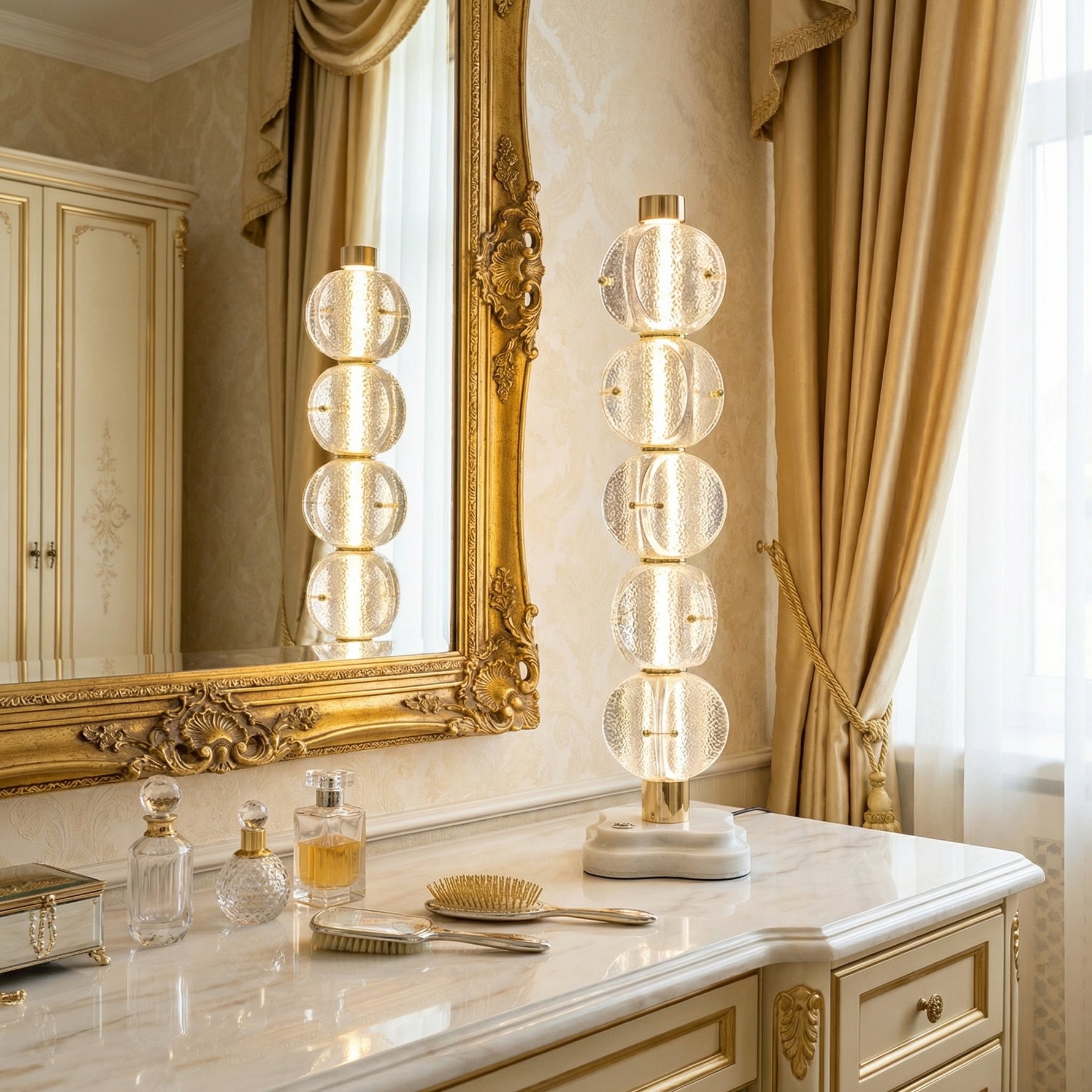 Yiosi Series Glass Table Lamp 7" - scene-2