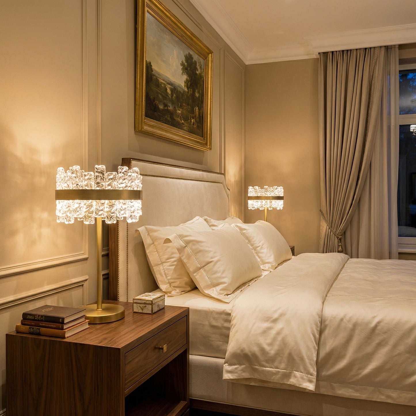 Yiosi Series Glass Table Lamp Style A - scene-1