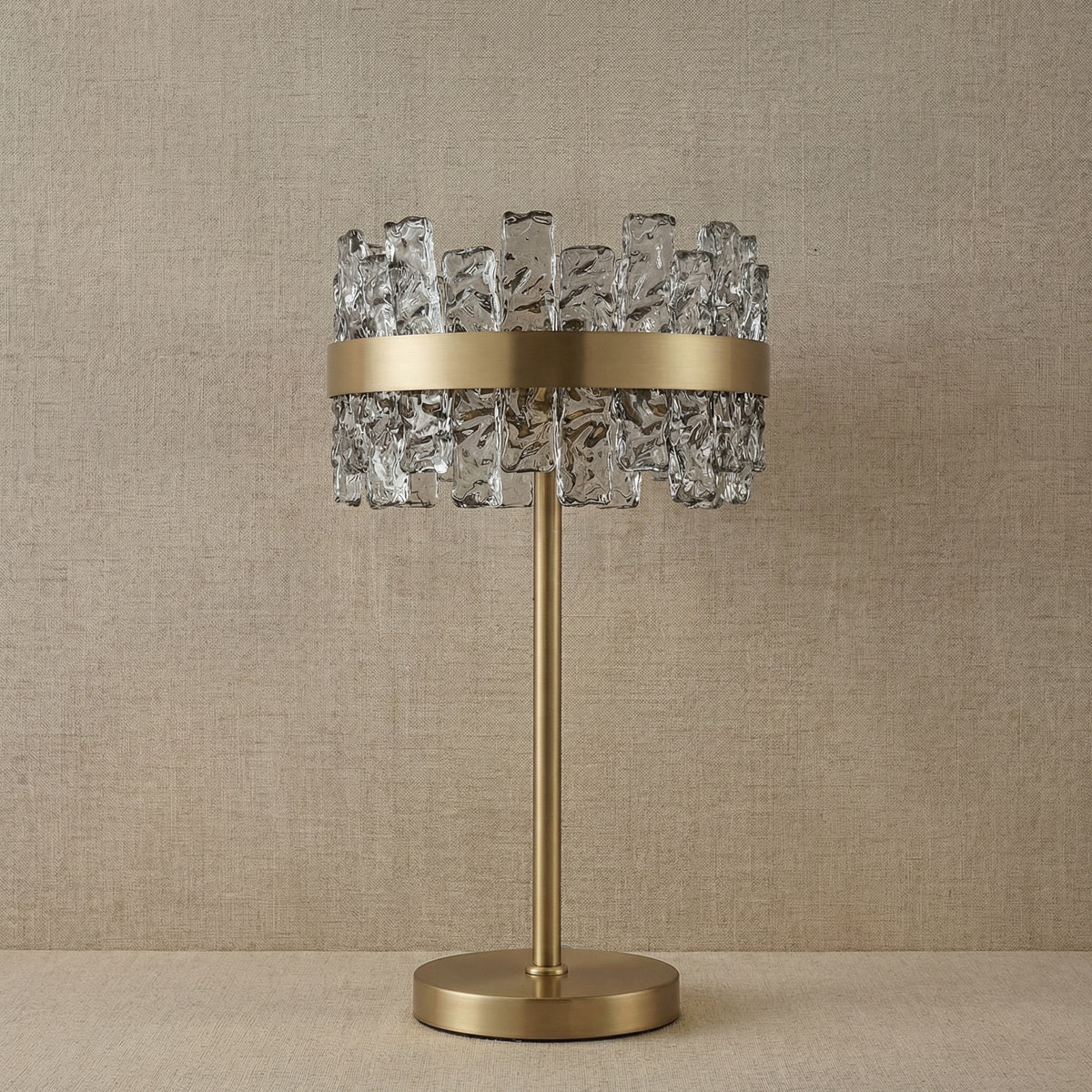 Yiosi Series Glass Table Lamp Style A - dark
