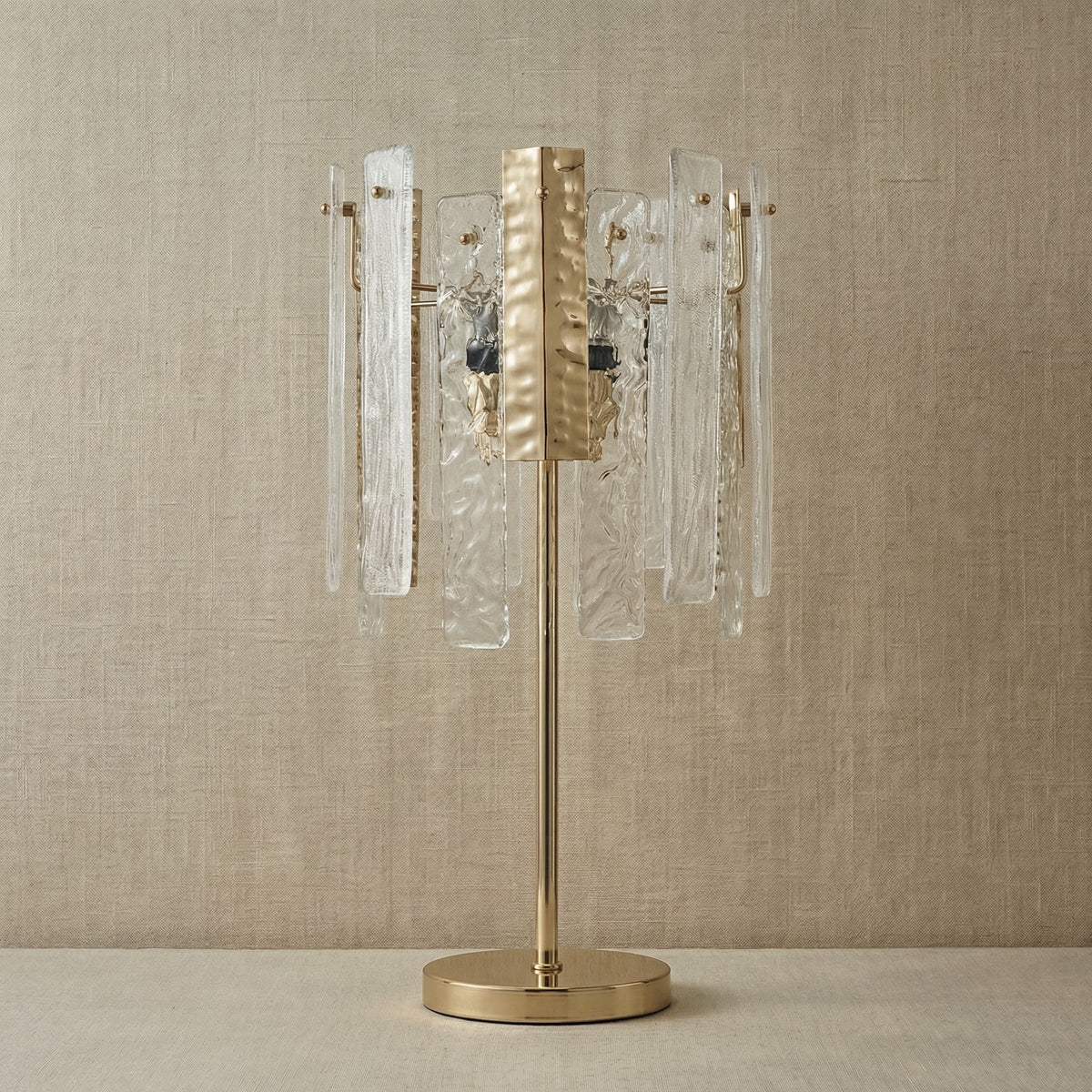 Yiosi Series Glass Table Lamp Style B - dark