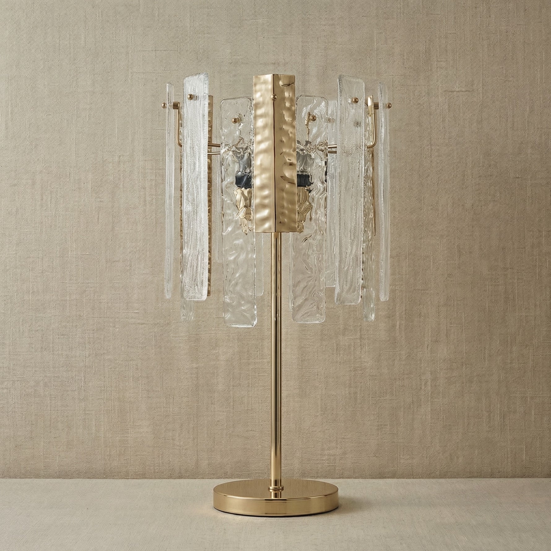 Yiosi Series Glass Table Lamp Style B - dark