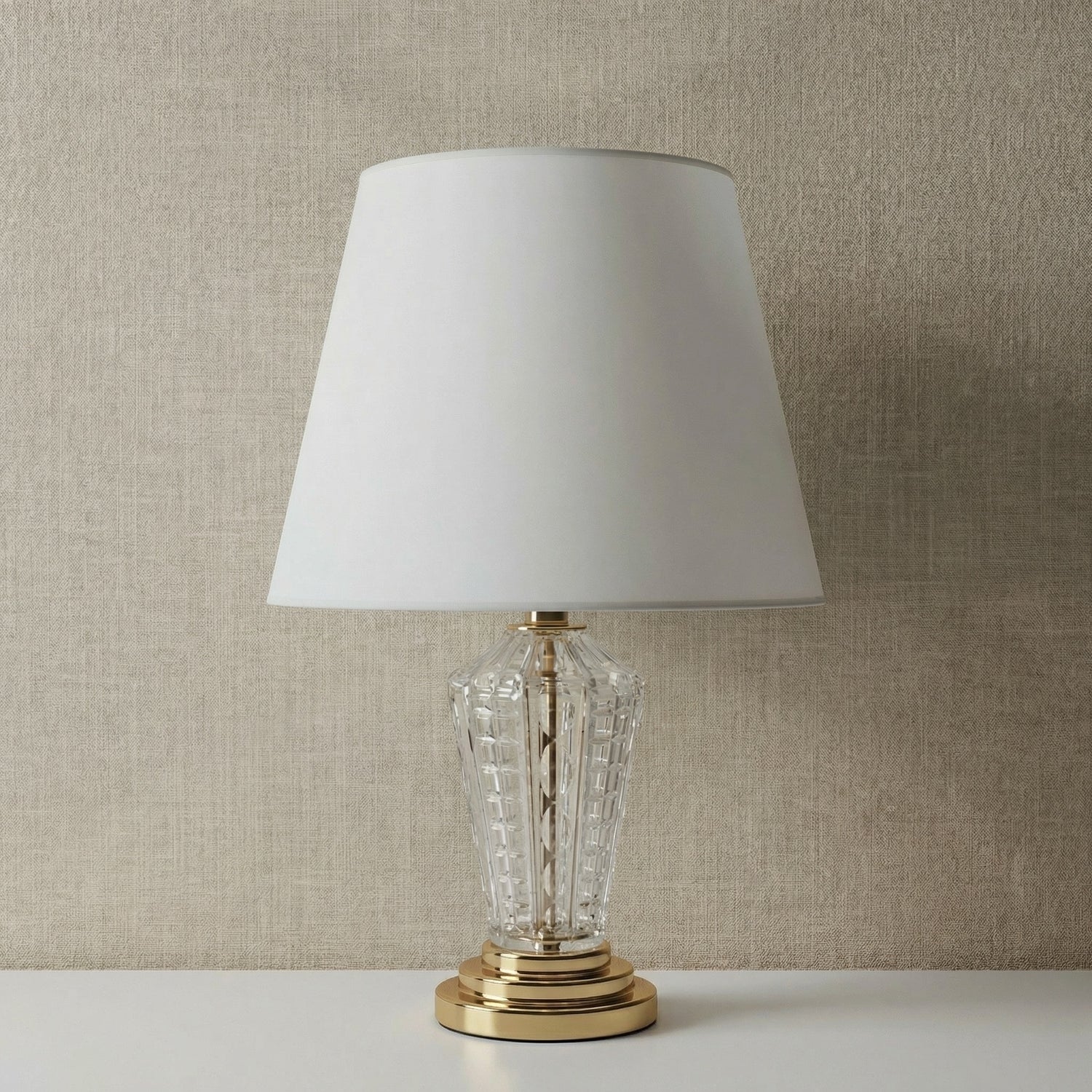 Yiosi Series Glass Table Lamp Style D - dark