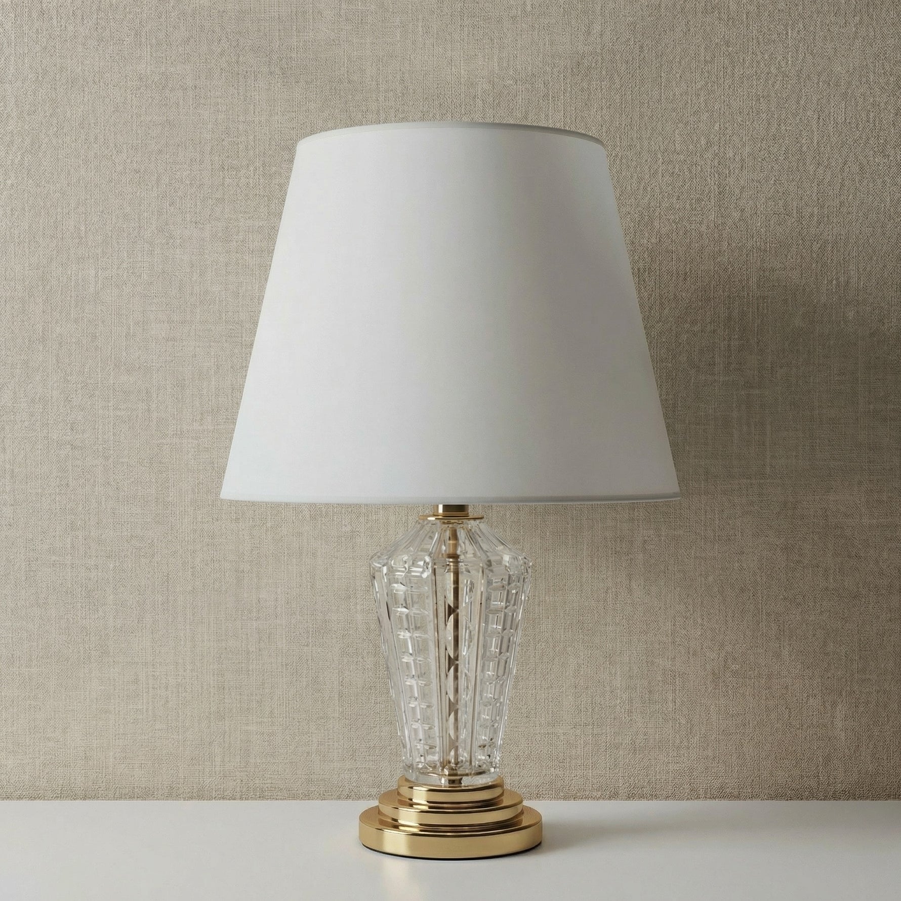 Yiosi Series Glass Table Lamp Style D - dark