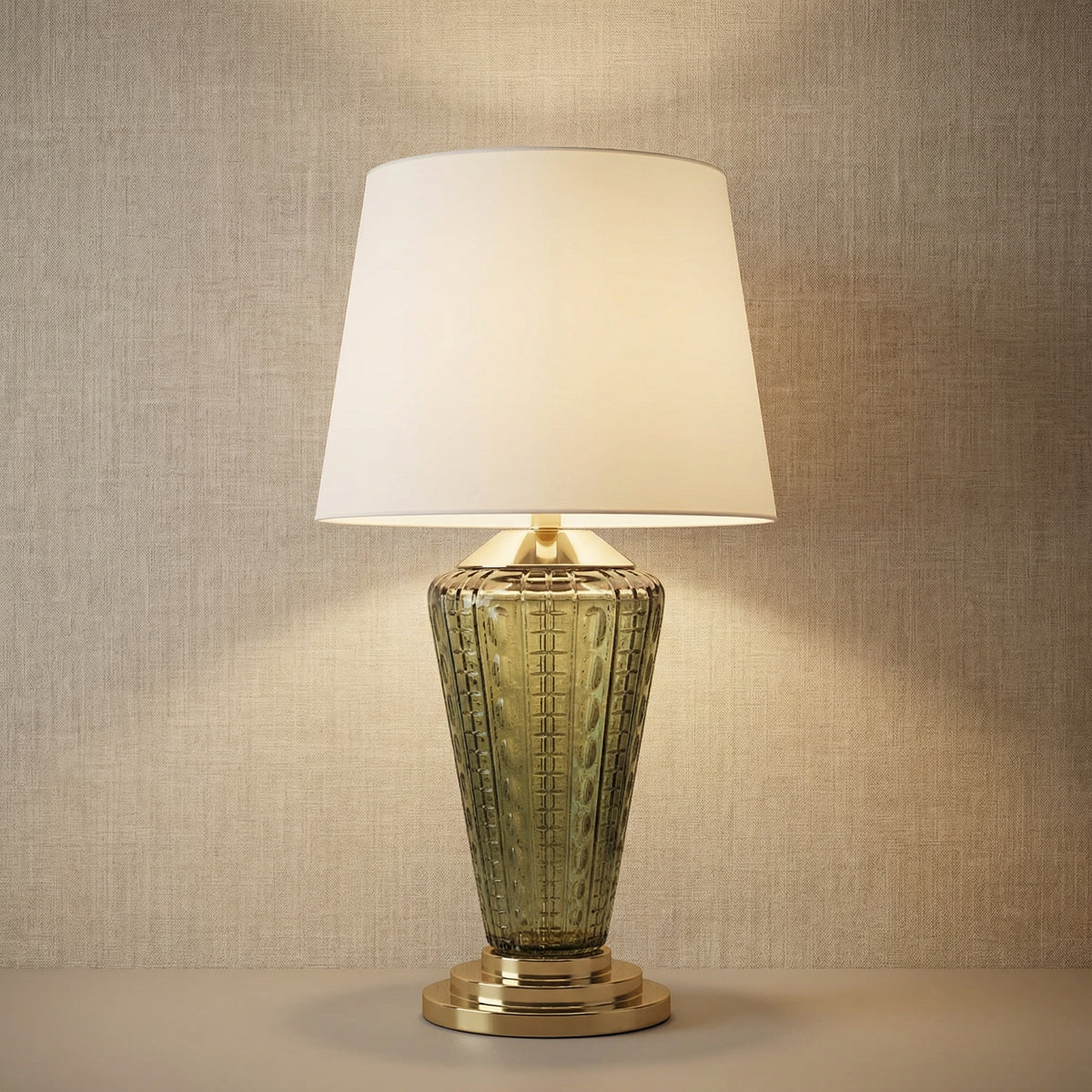 Yiosi Series Glass Table Lamp Style D - 16" (Dia 400mm)