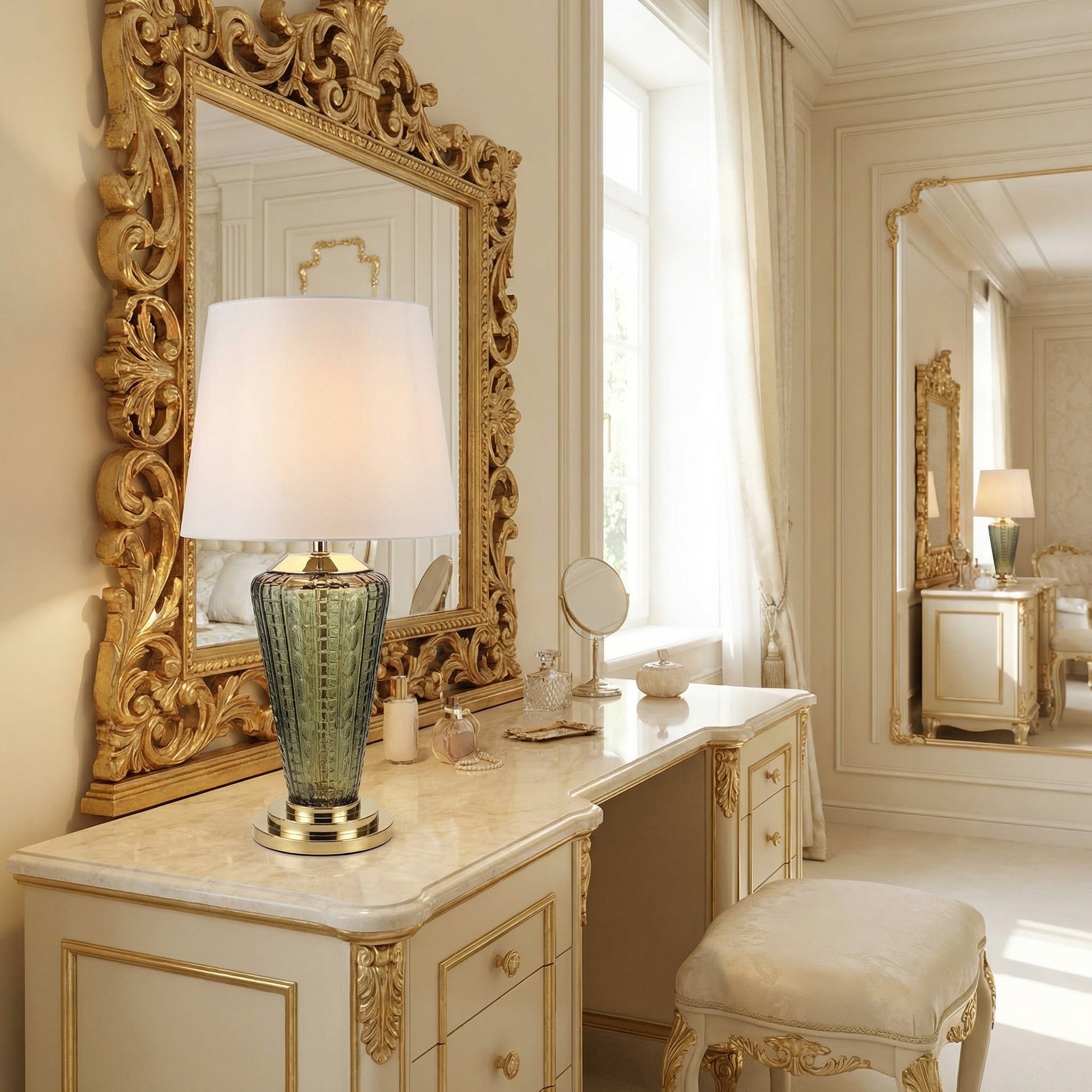 Yiosi Series Glass Table Lamp Style D - scene-2