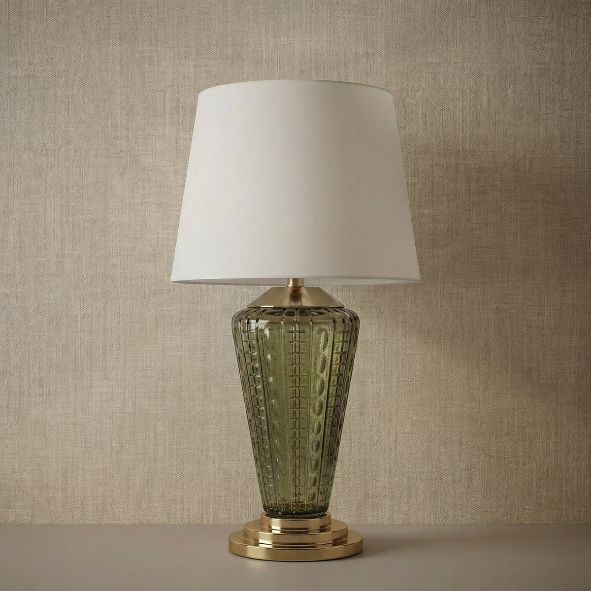 Yiosi Series Glass Table Lamp Style D - dark