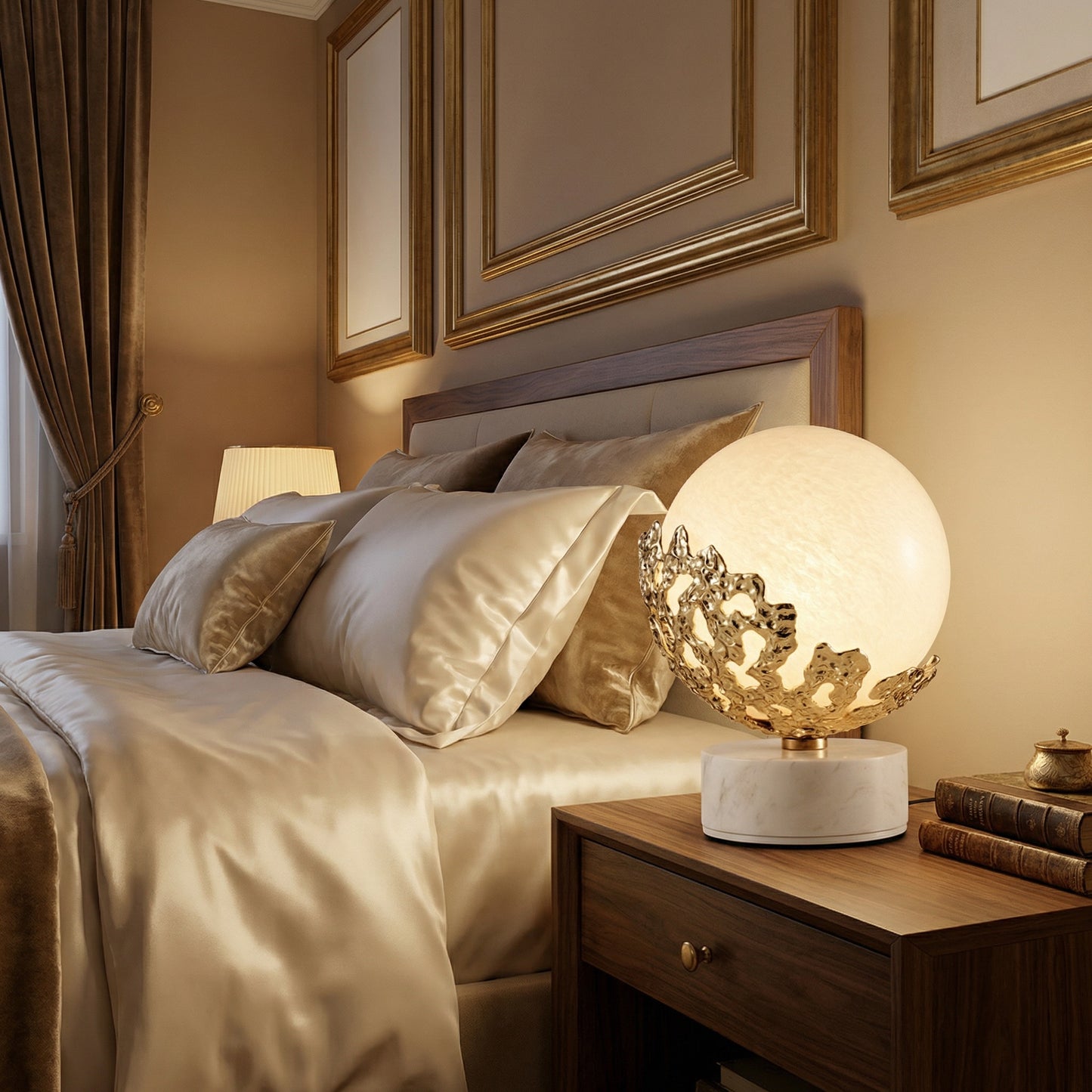 Yiosi Series Glass Table Lamp Style F - scene-1