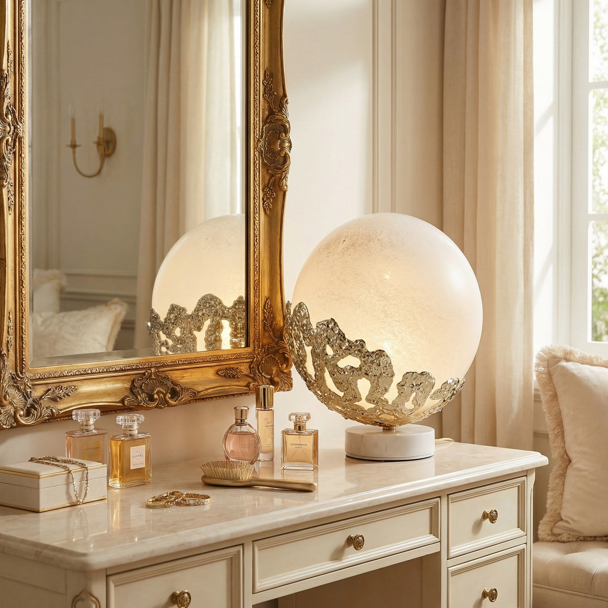 Yiosi Series Glass Table Lamp Style F - scene-2