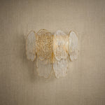 Yiosi Series Glass Wall Sconce 16" - dark